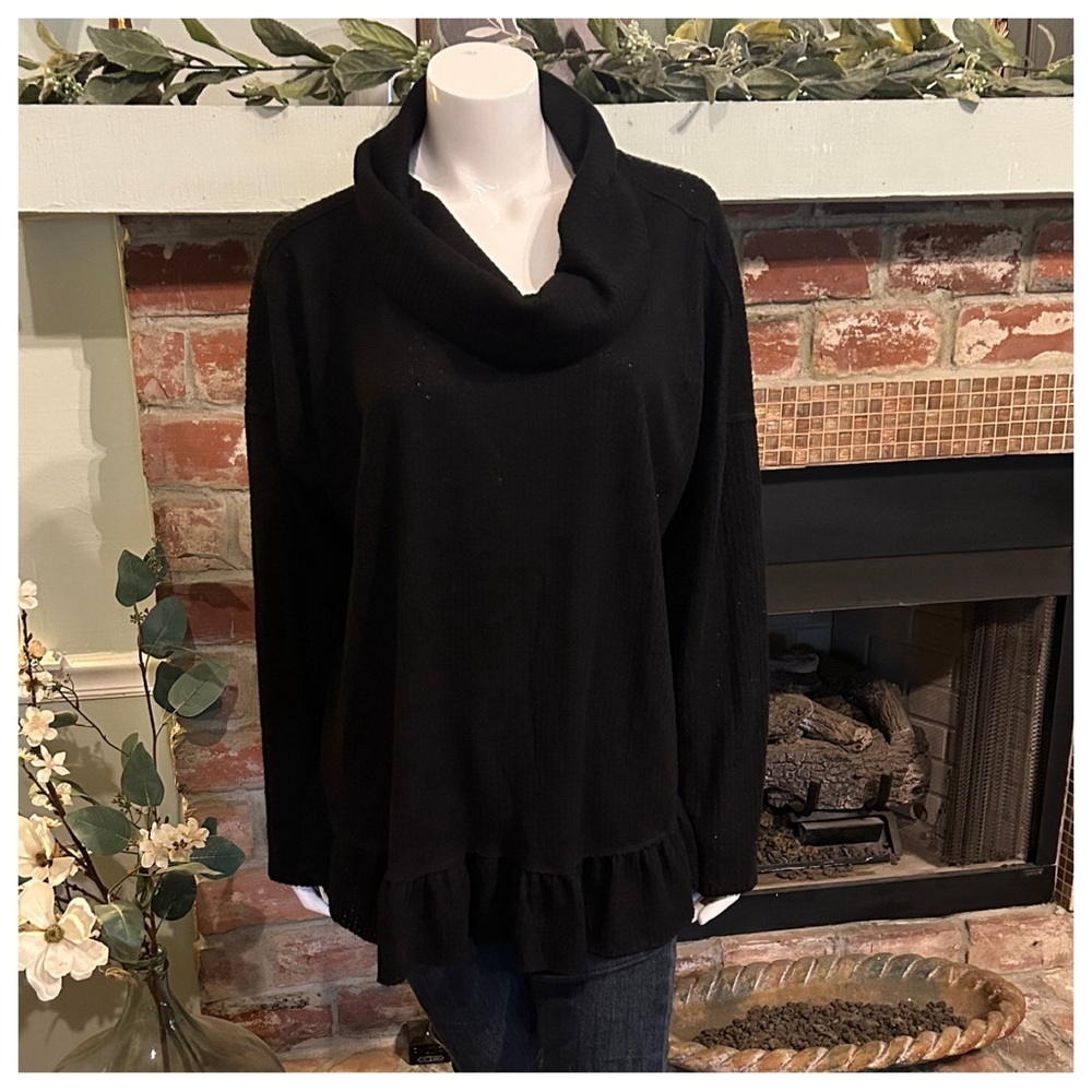 NWOT Maeve Addie Ruffled Hacci Pullover - Picture 4 of 8
